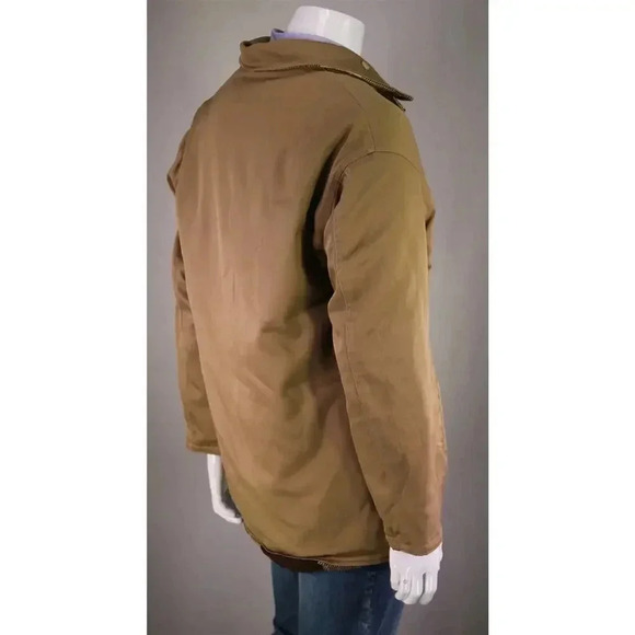 Polo Ralph Lauren Vintage Reversible Wool-Alpaca-Cotton Barn Coat Jacket~ L - Picture 5 of 11